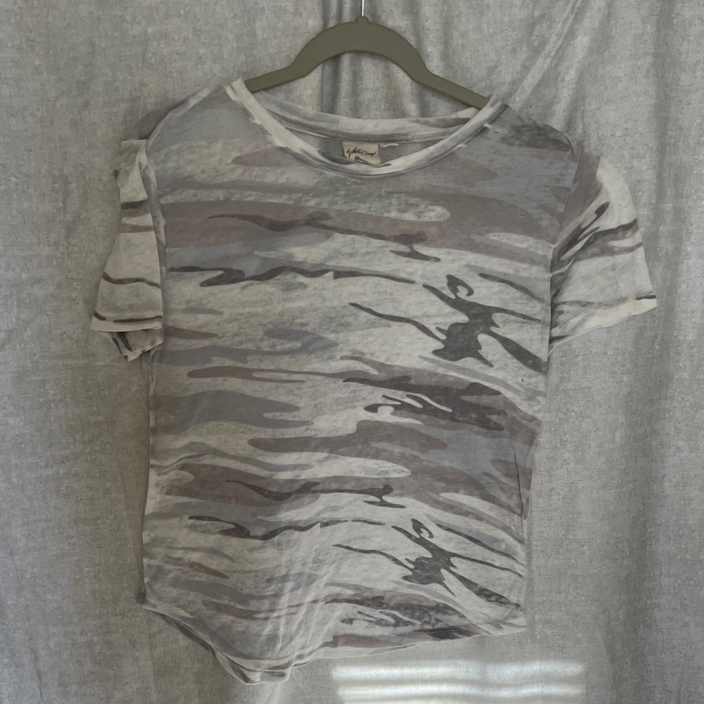 White Crow white camo T-shirt